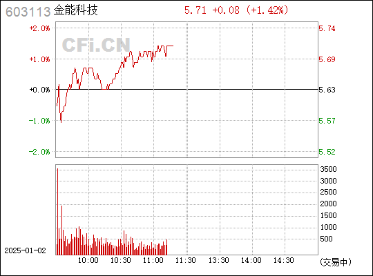 603113金能科技股票